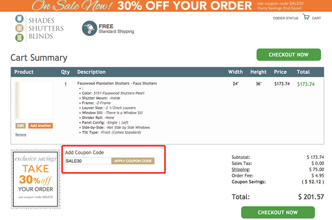 Shutters.com Coupons 01
