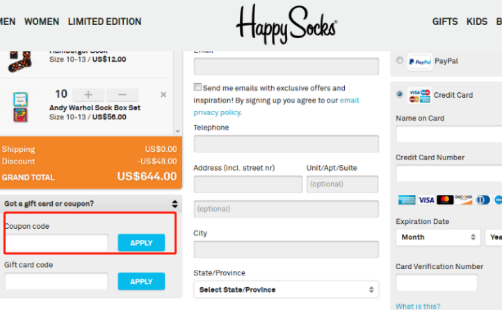 Happy Socks Coupons