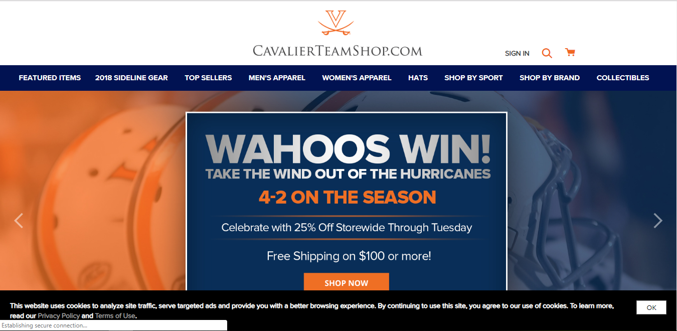 Cavalier Team Shop Coupons