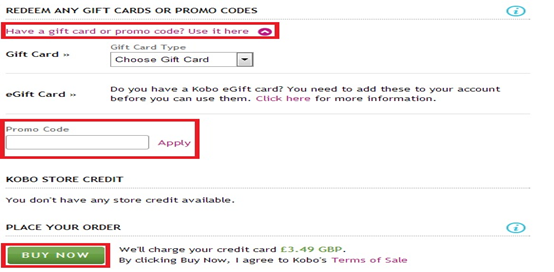 Kobo Books Coupons